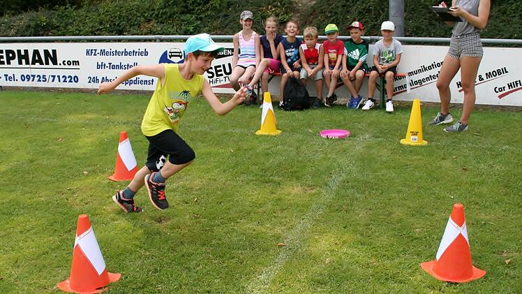 Bei vielen Spielen war vor allem Schnelligkeit gefragt.  Foto: Werner Vogel