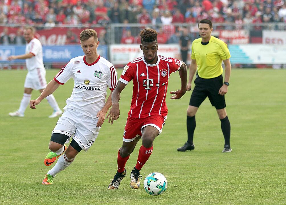 Das Traumspiel gegen den FC Bayern München in Coburg