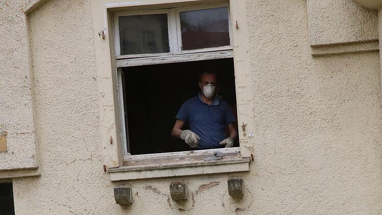 Die Vorarbeiten für die Sanierung haben begonnen. Foto: Jürgen Gärtner