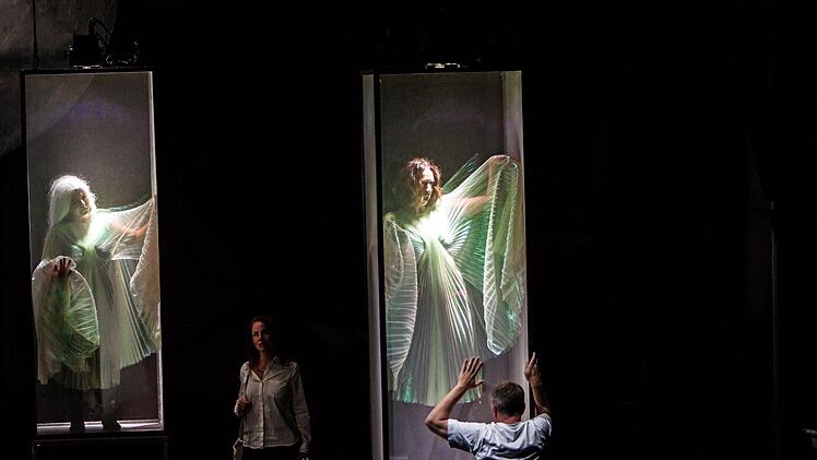 Proben-Impressionen aus dem Landestheater Coburg:: "Das Rheingold"Foto: Jochen Berger