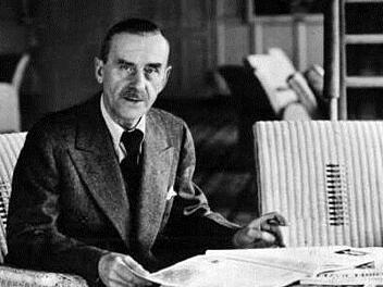 Thomas Mann 1947 in den USA Foto: Archiv/dpa Bildfunk