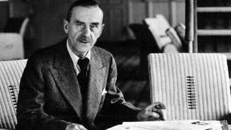 Thomas Mann 1947 in den USA Foto: Archiv/dpa Bildfunk