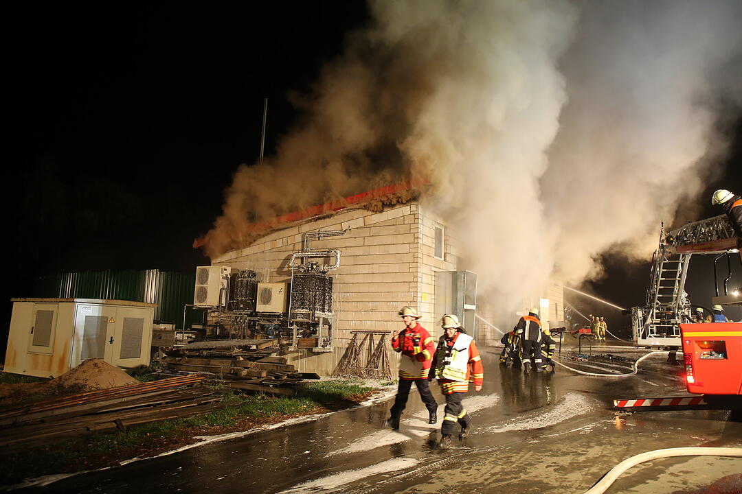 Feuerwehr kann Explosion verhindern