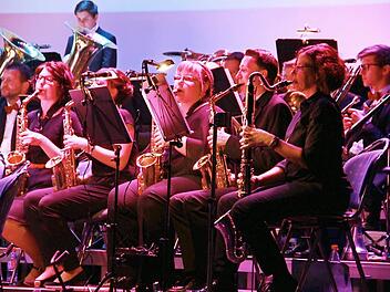 Einen überzeugenden Auftritt boten die Musiker aus Kasendorf bei ihrem Konzert in Kulmbach. Foto: Katharina Müller-Sanke