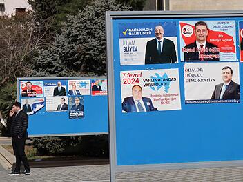 Präsidentenwahl in Aserbaidschan