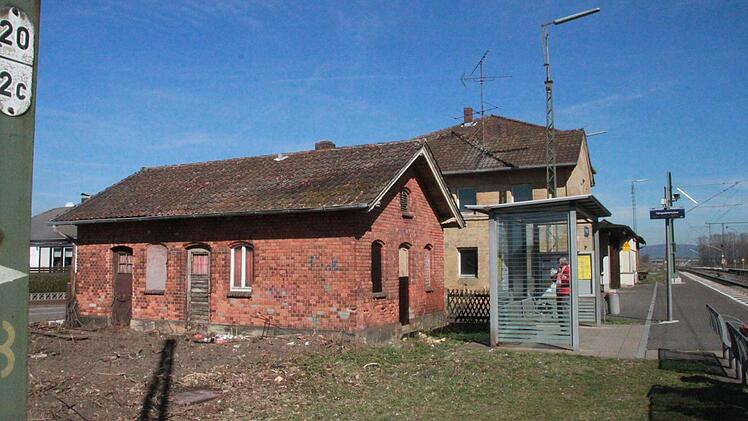 Der Ebensfelder Bahnhof