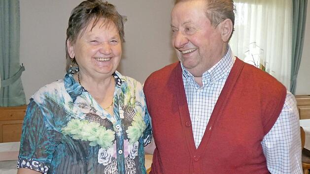 Angela und Josef Richter blicken auf 50 Ehejahre zurück. Foto: Weichert