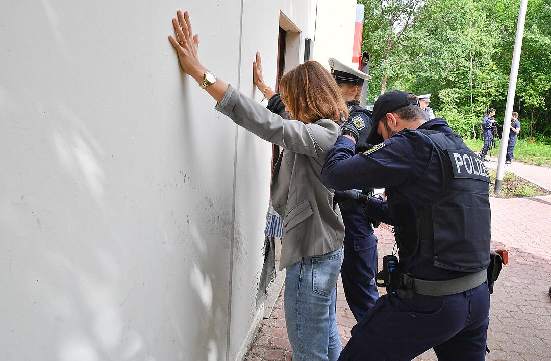 Situationstraining bei der Bundespolizei in Bamberg