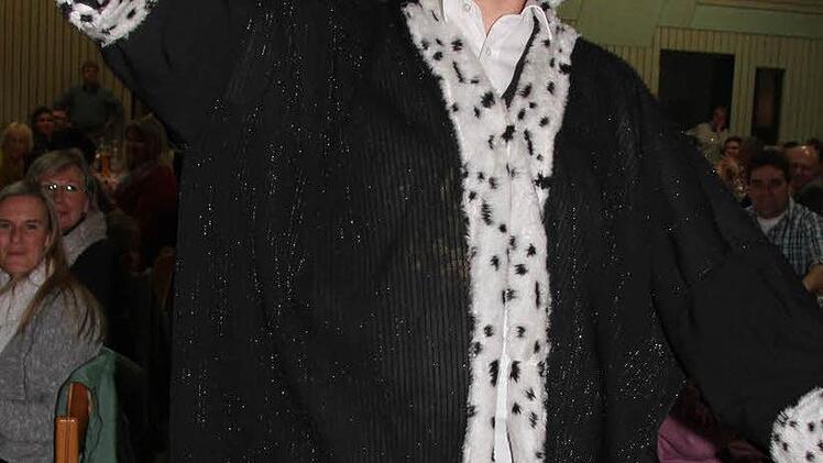 Als "König von Stanich" trat Bürgermeister Roland Wolfrum auf.