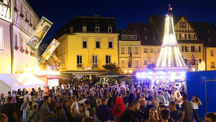 Die Vorbereitungen für das Kulmbacher Altstadtfest laufen.