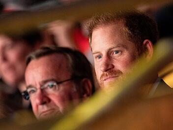 Prinz Harry und Boris Pistorius