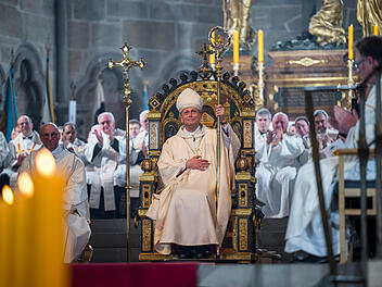 Amtseinführung des neuen Bamberger Erzbischofs Gössl