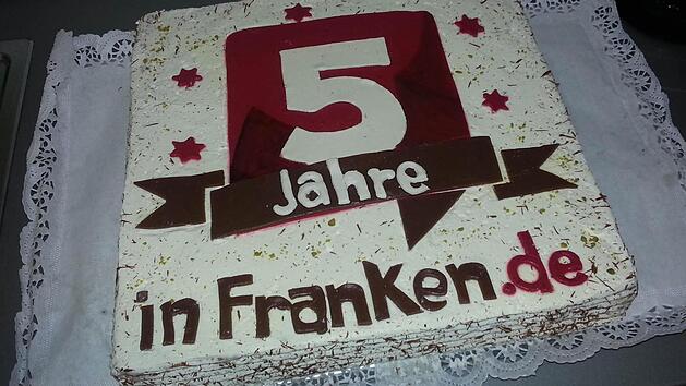 Zum f&uuml;nften Geburtstag gab es eine leckere Geburtstagstorte. Foto: D&uuml;nisch