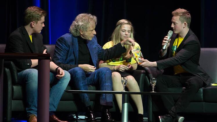 Bitte sehr Herr Gottschalk, ein Goldbär gefällig? Foto: Barbara Herbst