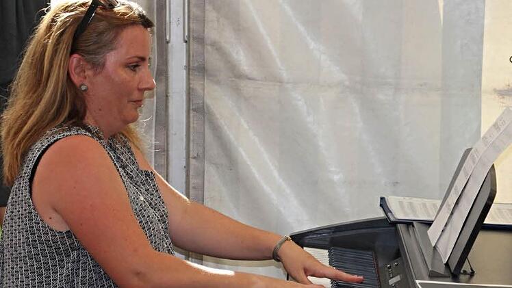 Helena Perez Martinz griff in die Tasten.