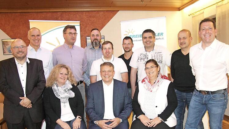 Ein Teil der FW-Kandidaten Fotos: Richard Sänger