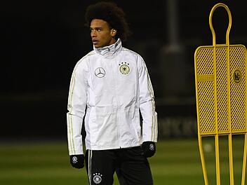 Leroy Sane (Manchester City) im DFB-Dress. Foto: Federico Gambarini/dpa