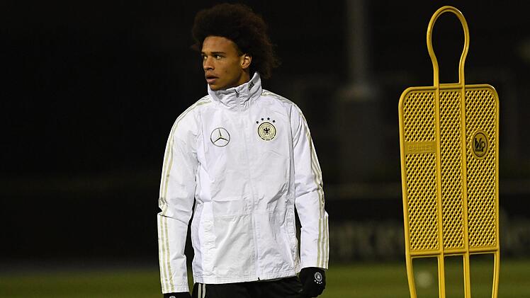 Leroy Sane (Manchester City) im DFB-Dress. Foto: Federico Gambarini/dpa
