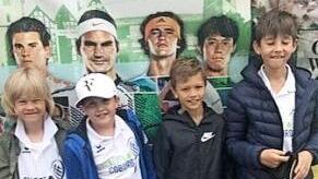 Die erfolgreiche U9/U10-Mannschaft des TC Veste Coburg (von links): O. Hepp, B. Fischer, N. Schlüter, D. Roos. Foto: privat