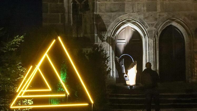 Es kann losgehen: "Kronach leuchtet 2019" steht in den Startlöchern, diesmal mit 86 Lichtpunkten. Foto: Barbara Herbst