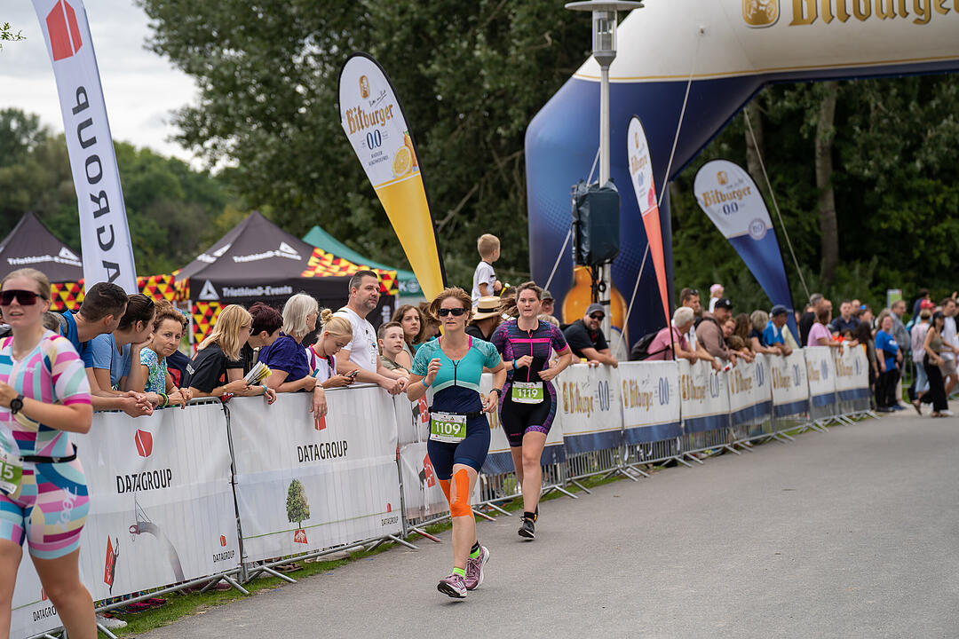 Der Triathlon war in diesem Jahr nur ein Duathlon!