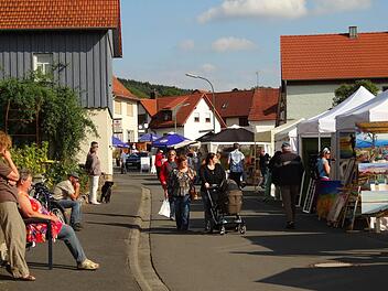 Vom 9. bis zum 16. August, gibt es täglich, von 11 bis 18 Uhr, Kunst und Kreatives im Malerdorf Kleinsassen. Foto: Marion Eckert