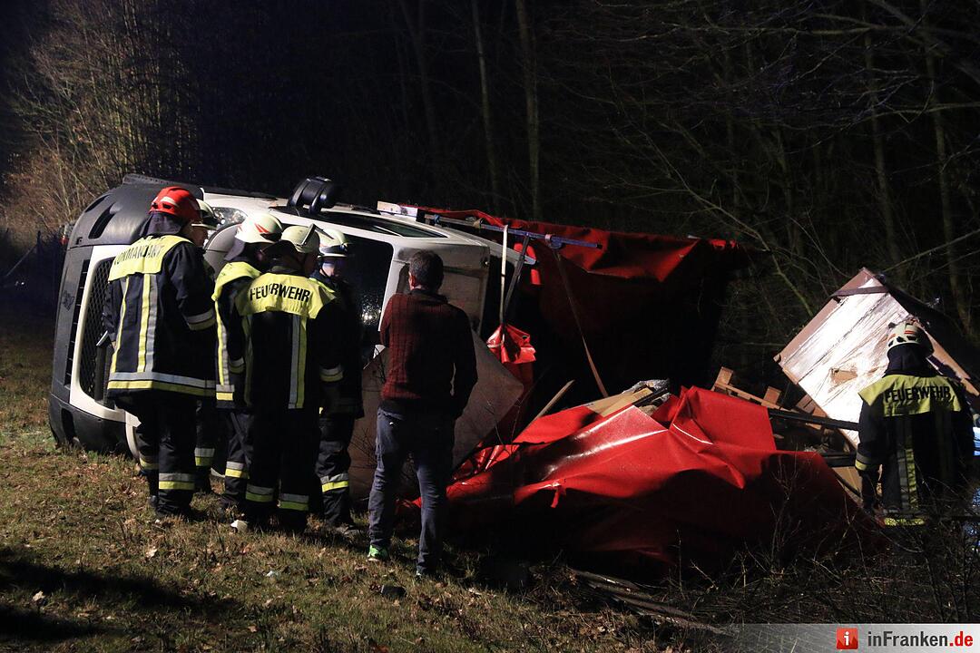A70: Hoher Schaden nach Unfall bei Oberhaid