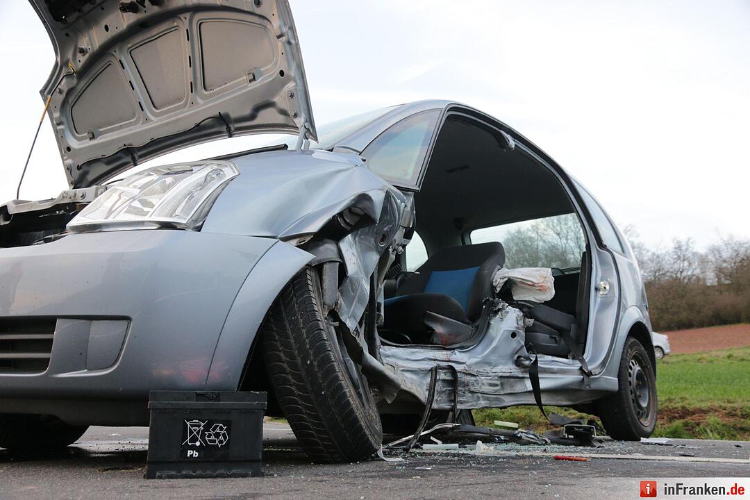 Unfall bei Rauhenebrach