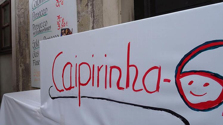 Die fl&uuml;ssige W&auml;hrung dieses Wochenendes: CaipirinhaFoto: Jochen Berger