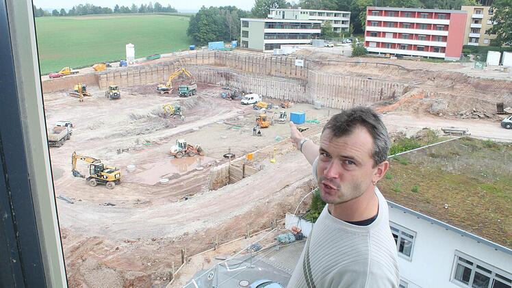 Mark Zeiß, einer der Bauleiter