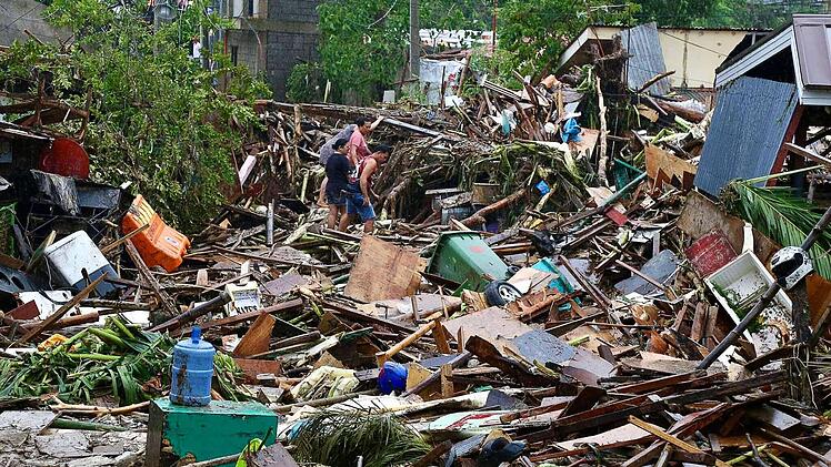 Taifun &laquo;Kalmaegi&raquo; - Philippinen