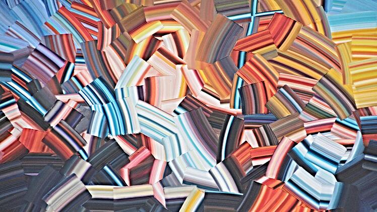 Eines der 35 Wandbilder Foto: hw