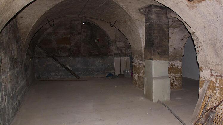 Der weitläufige Keller des historischen Ämtergebäudes