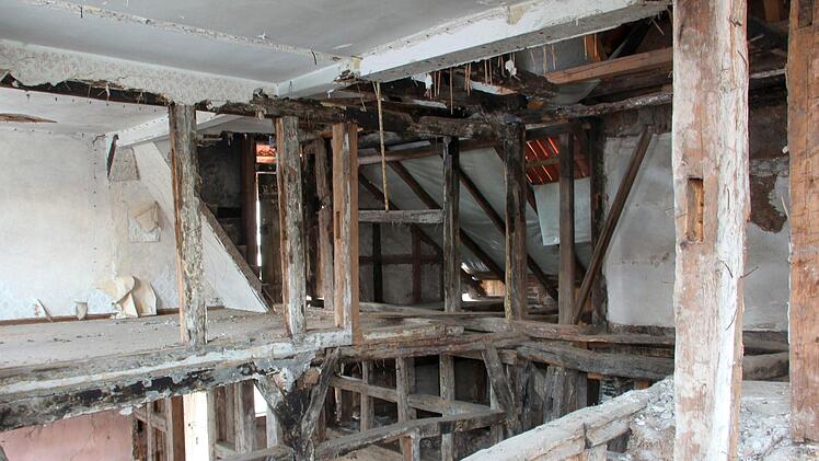 So sah der Innenbereich vor der  Renovierung aus.Florian Kirfel