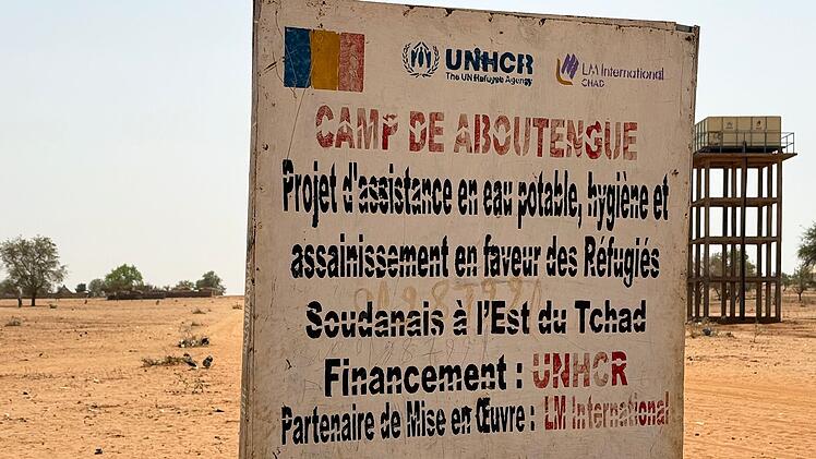 Fl&uuml;chtlingslager Aboutengu&eacute; im Tschad