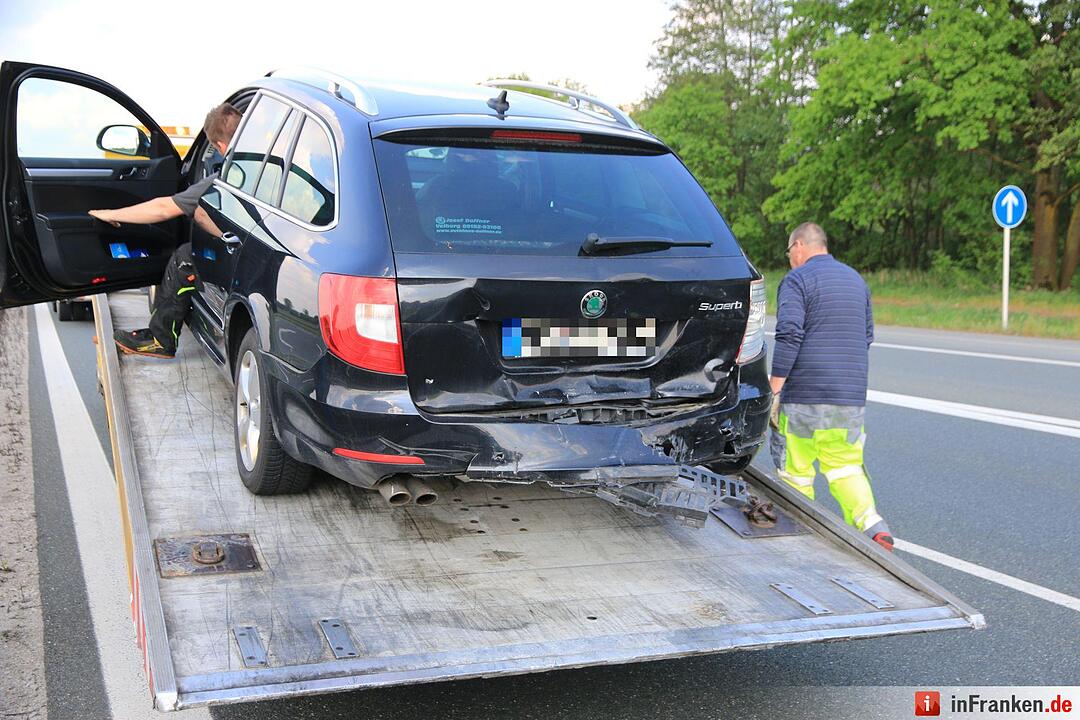 Unfall mit vier Autos bei Möhrendorf