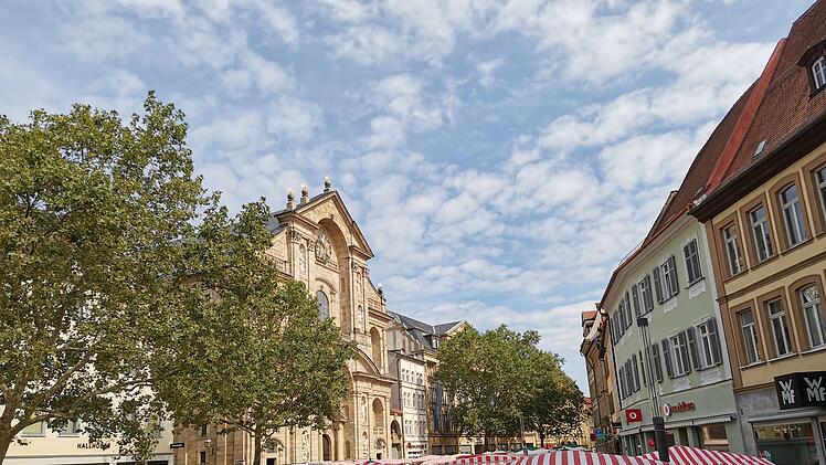 Bamberg: Innenstadt, Grüner Markt, Gabelmann