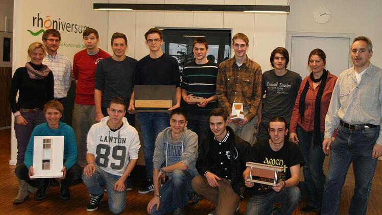 Die Schreinerinnungen Rhön/Grabfeld und Bad Kissingen luden junge Schreiner zu einem Gestaltungsseminar in die Umweltbildungsstätte nach Oberelsbach ein. Foto: Eckert