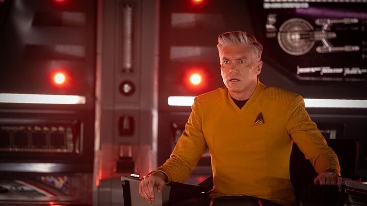 Captain Pike (Anson Mount) und seine Crew der USS Enterprise starten in ihre dritte Staffel.
