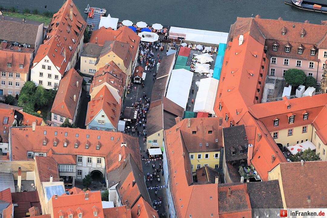 Luftbilder von der Sandkerwa