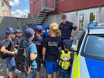 Nachwuchsretter zu Besuch Nachwuchsretter zu Besuch
