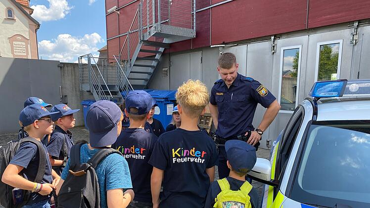 Nachwuchsretter zu Besuch