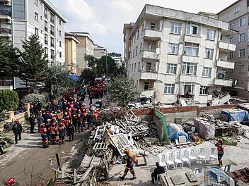 Geb&auml;udeeinsturz in der T&uuml;rkei