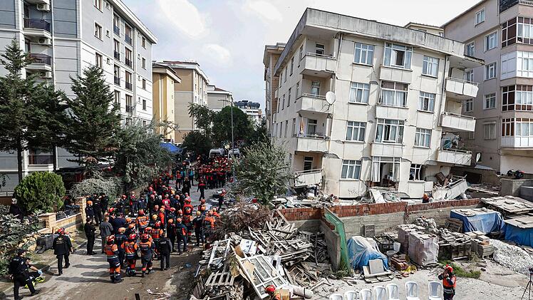 Geb&auml;udeeinsturz in der T&uuml;rkei