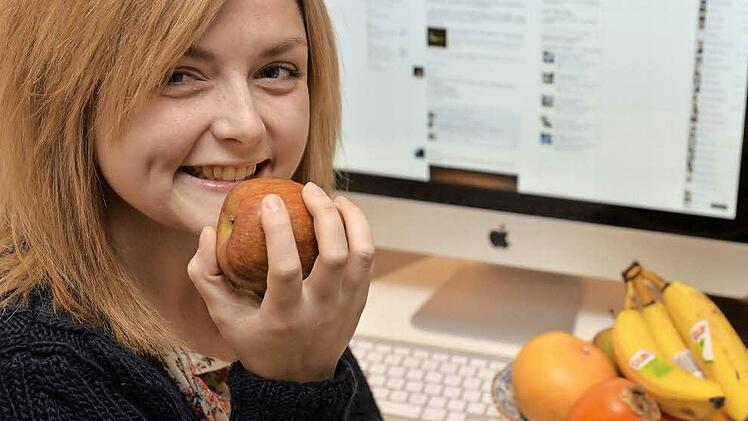 Sollte etwas Obst übrig bleiben, wirft Jessika Luca dieses nicht weg - sondern verschenkt es in ihrer Facebookgruppe. Foto: Ronald Rinklef