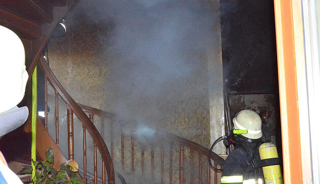 Feuer in der Hallburg