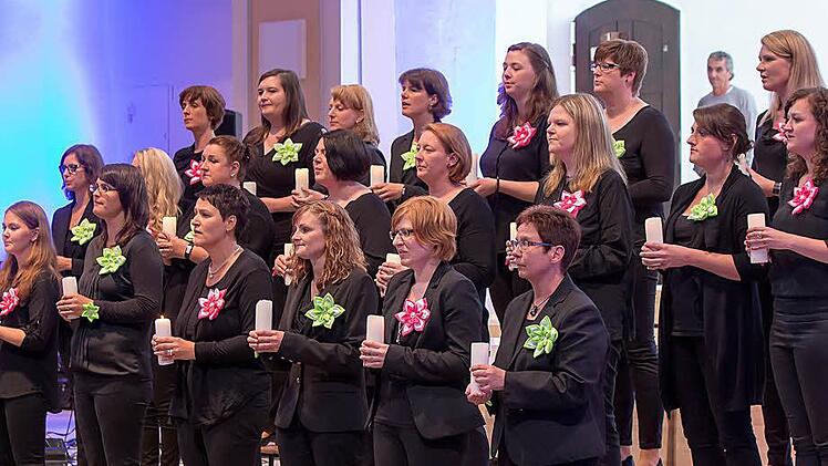 Impressionen vom Jubiläumskonzert des "Vocalensembles Coburg" in der MorizkircheFoto: Albert Höchstädter