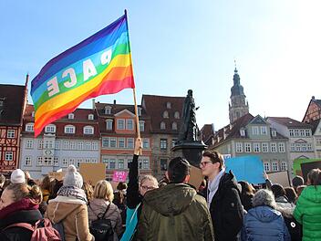 Schüler-Demo in Coburg für mehr Umwelt- und KlimaschutzJutta Rudel