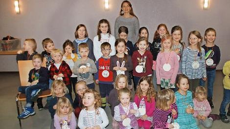 Mehr als 30 Kinder wollen im Chor mitsingen.  Foto: Manfred Mellenthin