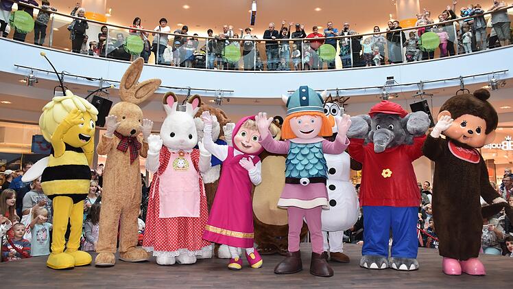 Erlangen Arcaden: "Highlight für Groß und Klein" - Maskottchenparade findet zum Erlanger Frühling statt
